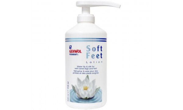 GEHWOL FUSSKRAFT Soft Feet Lotion kojų ir pėdų losjonas su hialurono rūgštimi, 500 ml