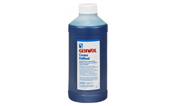 GEHWOL Creme Fussbad kremo vonelė su levandų pumpurų ekstraktu, 2000 ml