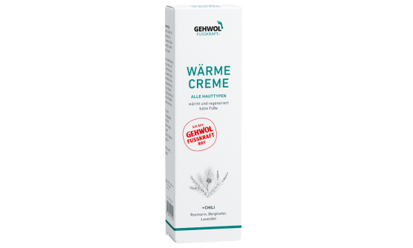 GEHWOL FUSSKRAFT Warming Cream (RED) šildomasis kojų kremas, 75 ml