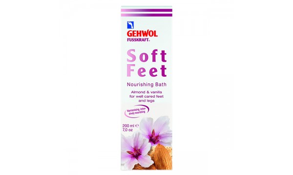 GEHWOL FUSSKRAFT Soft Feet Nourishing Bath puoselėjamoji vonelė, 200 ml