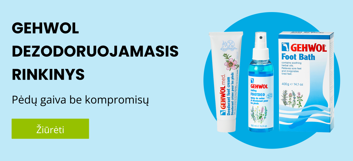 GEHWOL dezodoruojamasis rinkinys