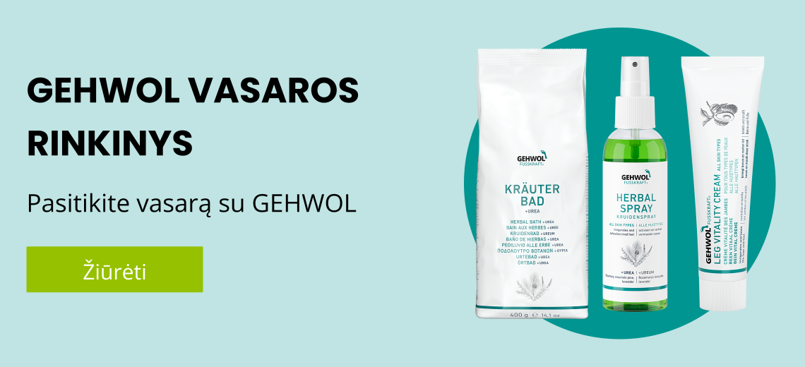 GEHWOL vasaros rinkinys