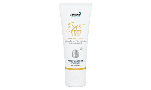 GEHWOL FUSSKRAFT Soft Feet Cream pėdų kremas su hialurono rūgštimi, 125 ml