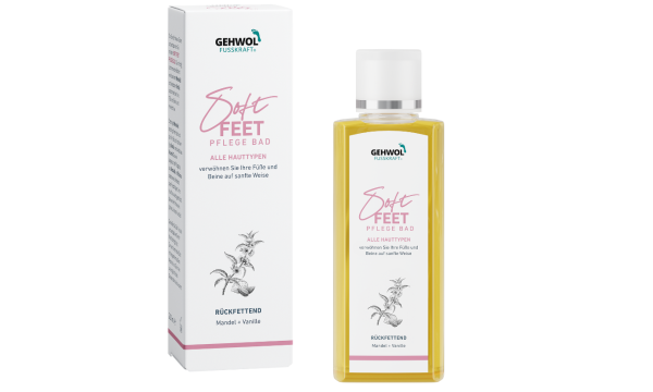 GEHWOL FUSSKRAFT Soft Feet Nourishing Bath puoselėjamoji vonelė, 200 ml