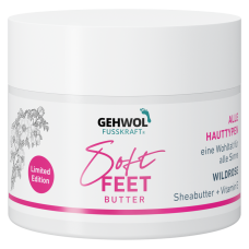 GEHWOL FUSSKRAFT Soft Feet Butter pėdų sviestelis "Laukinė rožė", 50ml