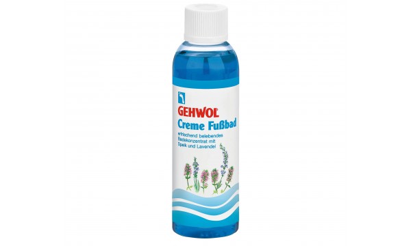 GEHWOL Creme Fussbad kremo vonelė su levandų pumpurų ekstraktu, 150 ml