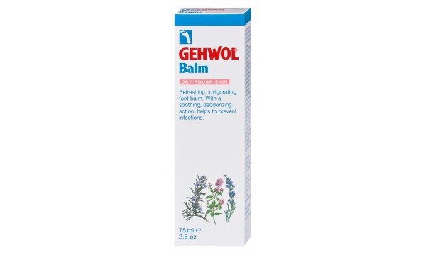 GEHWOL Balm Dry Rough Skin sausos pėdų odos balzamas, 75 ml
