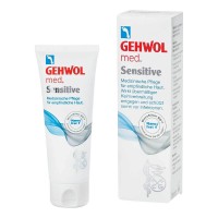 GEHWOL med Sensitive jautrios odos kremas su mikronizuotu sidabru, 75 ml