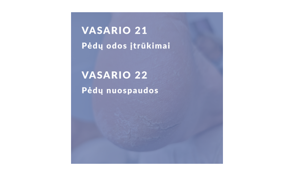 Praktiniai GEHWOL seminarai | Pėdų odos įtrūkimai ir nuospaudos | Vasario 21-22