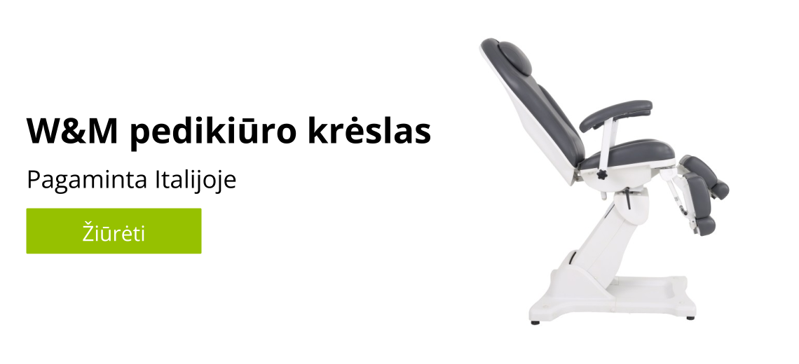W&M krėslo išpardavimas
